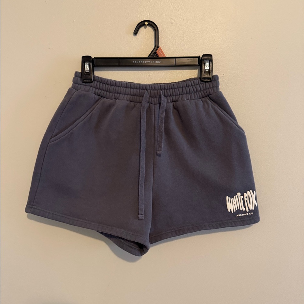 White Fox Boutique Charcoal Athletic Shorts